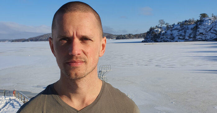 Martin Skimmerhav har tillsammans med Marcus Olofsson utvecklat källhanteringssystemet Sourceio. FOTO PRIVAT