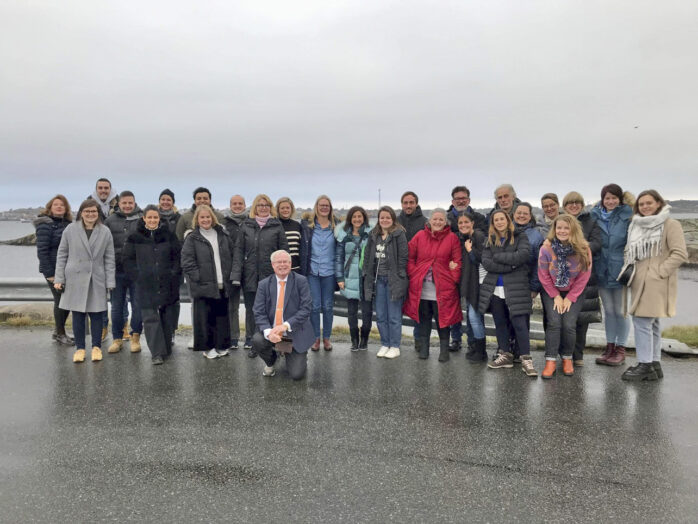 Representanter från en rad olika länder besökte Öckerö kommun.