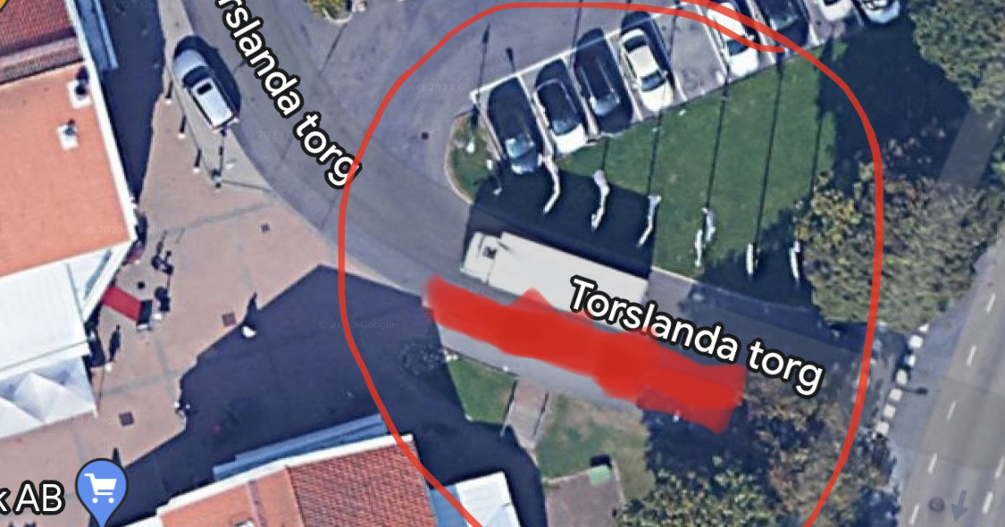 Trafikproblem vid Torslanda torg